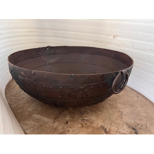 Original Kadai Fire Bowls with low stand