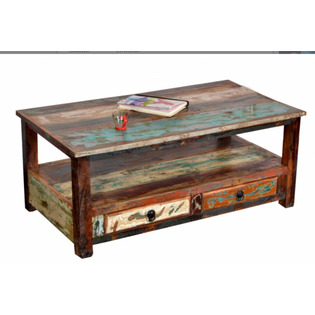 Wooden Painted Coffee Table