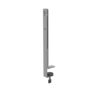 Front Edge Clamp Supports for Edge of Desk Top with Document Crossing 10cm Gap