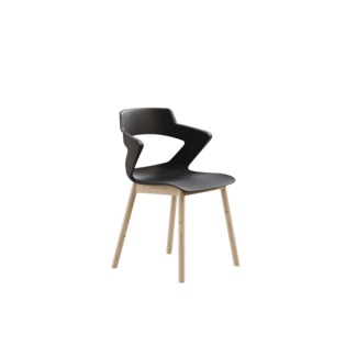 Zenit Chair - Wooden Legs 