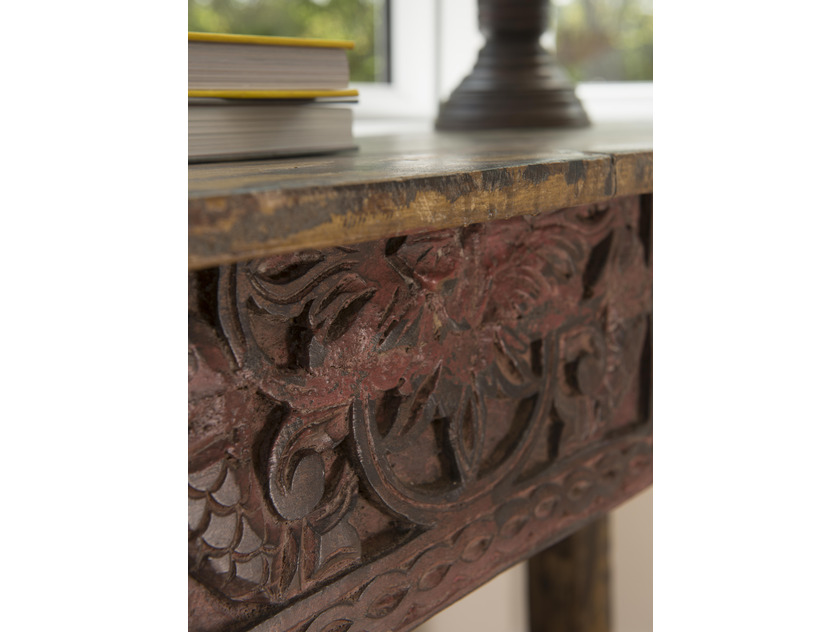 Wooden Carved Console Table