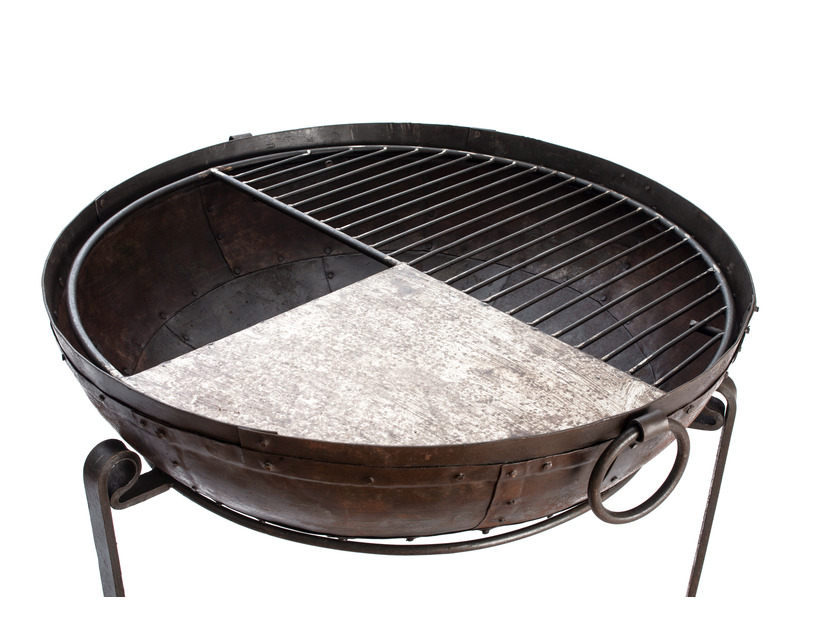 Iron half grill with Sheet