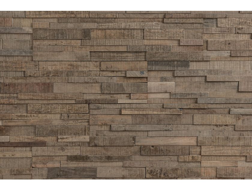 Linear Antique Wood Panel