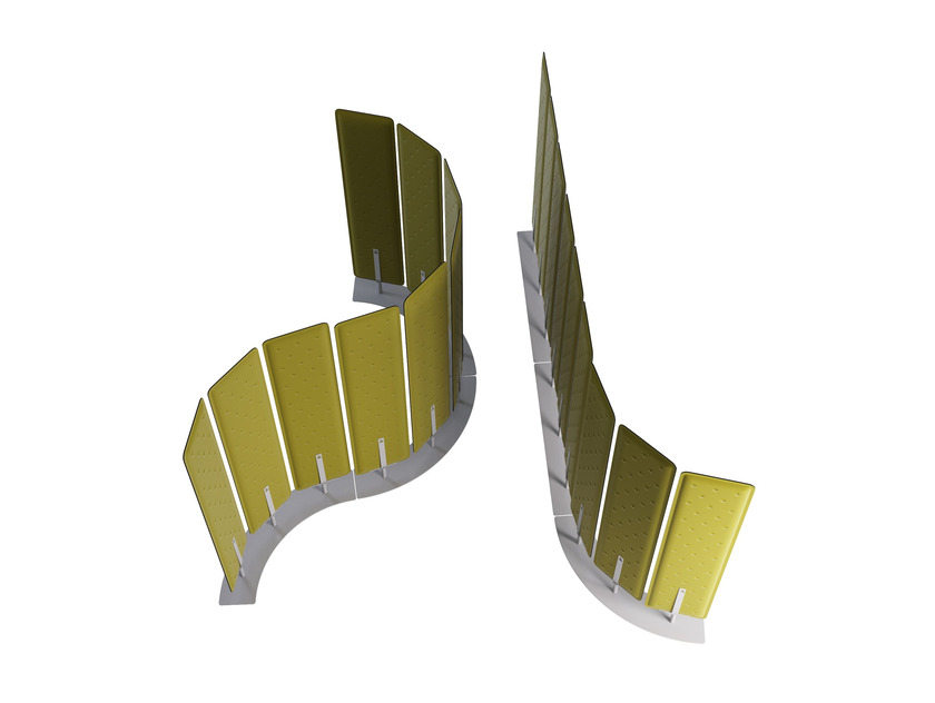 Freestanding Curved Swivelling Support 